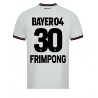 Bayer Leverkusen Jeremie Frimpong #30 Replika Bortatröja 2023-24 Kortärmad